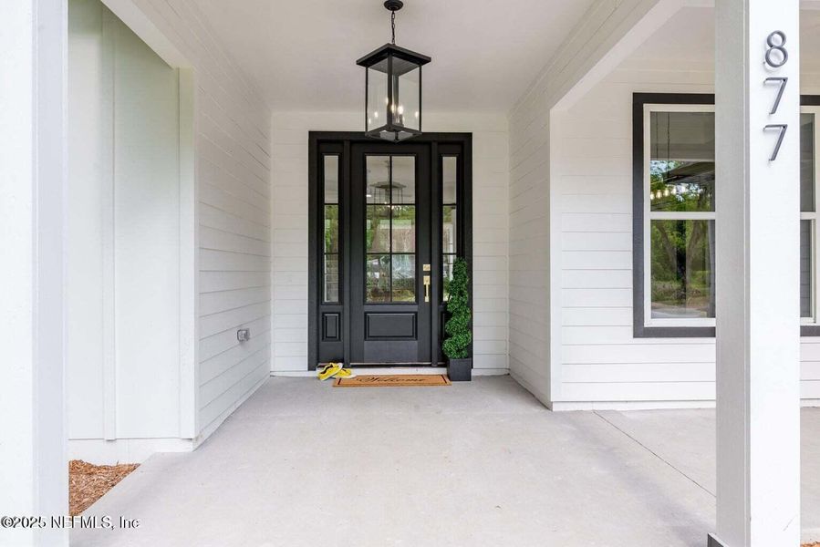 Exterior details and patio area of a home in , Starke (Image 23).
