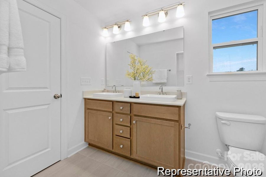 Furnished interior view inside a new home in Whispering Hills, Locust (Image 16).
