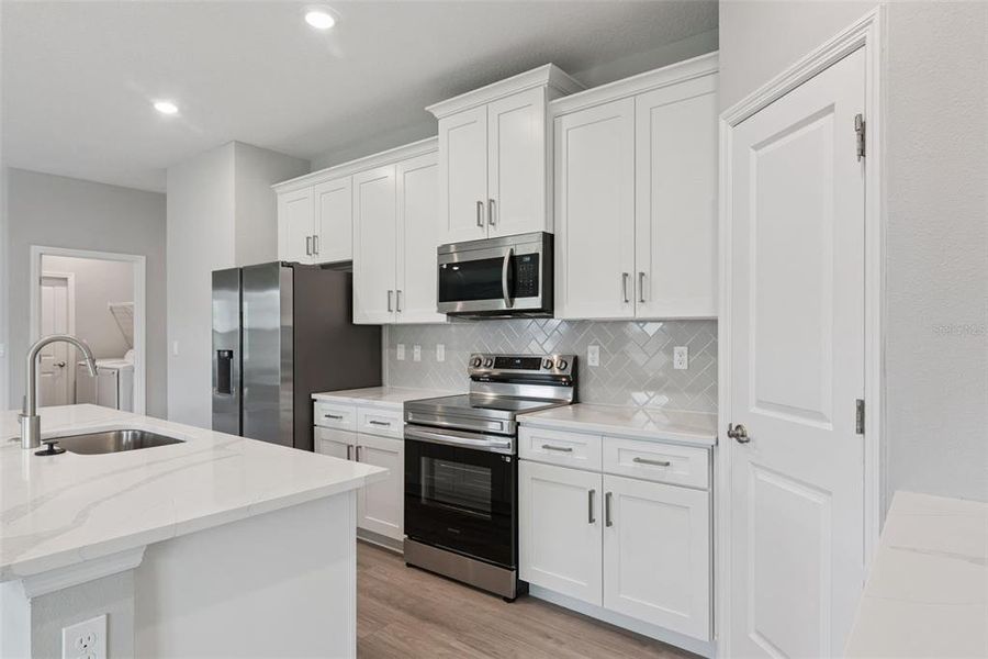 Furnished interior view inside a new home in , Ocala (Image 11).