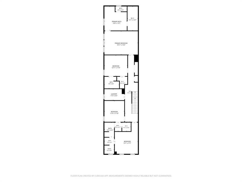 2D floor plan layout of this home in , University Park, TX (Image 14).