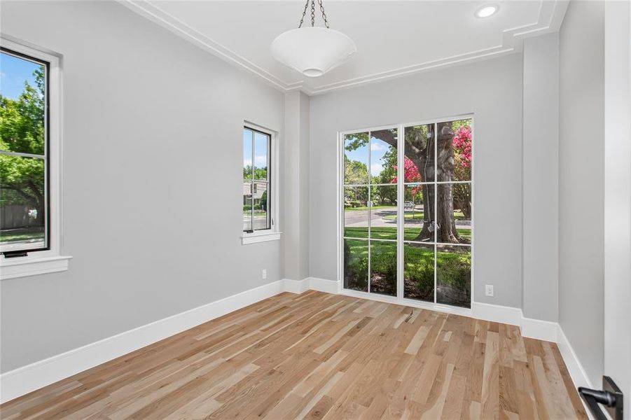 Spacious, unfurnished interior of a new home in , Dallas (Image 18). Spacious, unfurnished interior of a new home in , Dallas (Image 18).