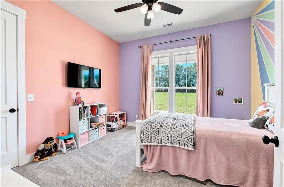 Furnished interior view inside a new home in , Calhoun (Image 44).