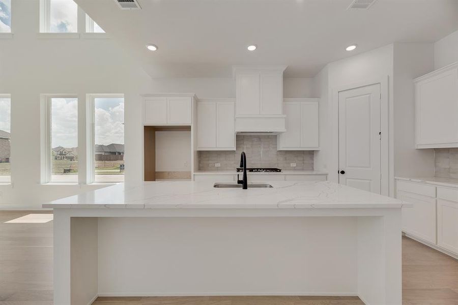 Furnished interior view inside a new home in Cottages of Celina, Celina (Image 11).