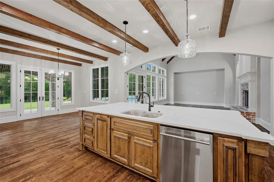 Furnished interior view inside a new home in , Sherman (Image 12).