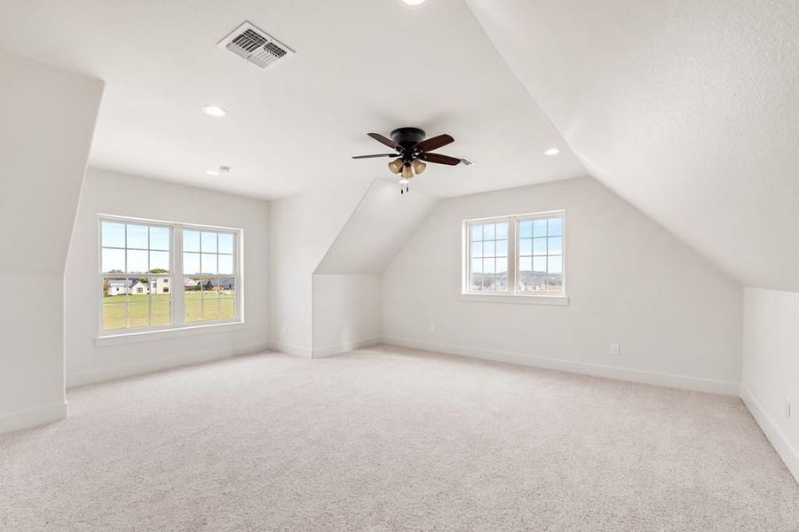 View 2 of upstairs living area View 2 of upstairs living area