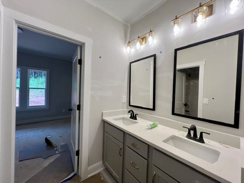 Furnished interior view inside a new home in Mitchell Farms, LaGrange (Image 4).