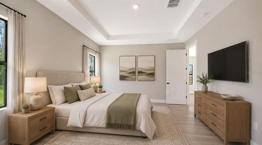 Furnished interior view inside a new home in , North Port (Image 13).