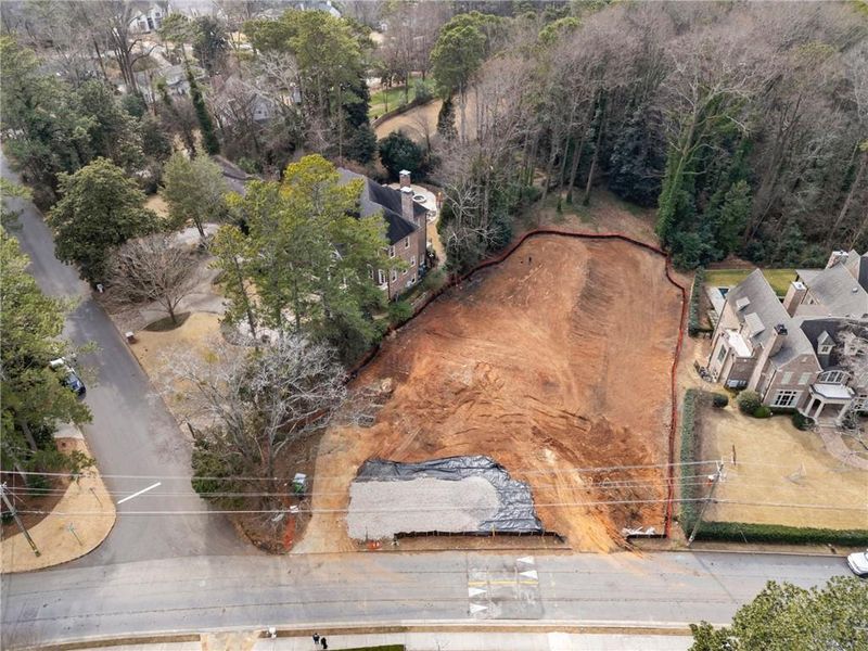 Site preparation for new homesites in , Atlanta (Image 5).