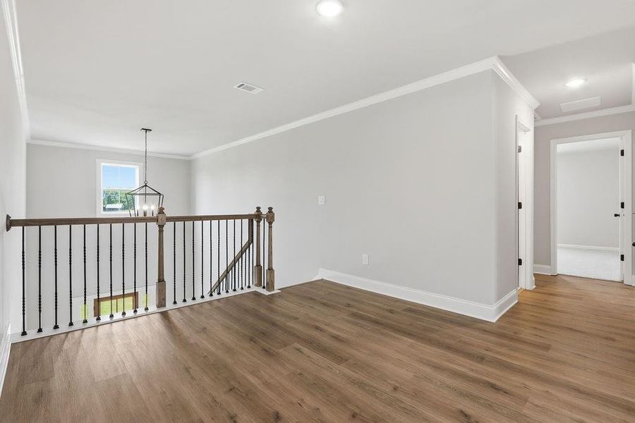 Spacious, unfurnished interior of a new home in , Monroe (Image 27).