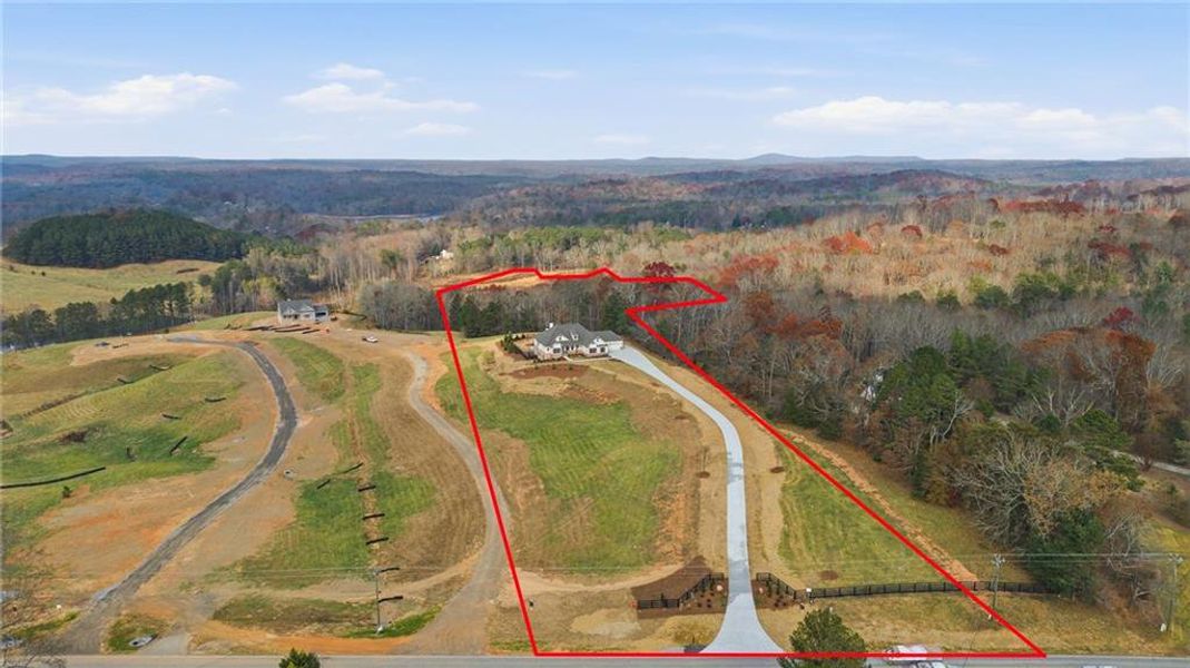 Front exterior of a new home in , Gainesville, GA, highlighting curb appeal (Image 44).