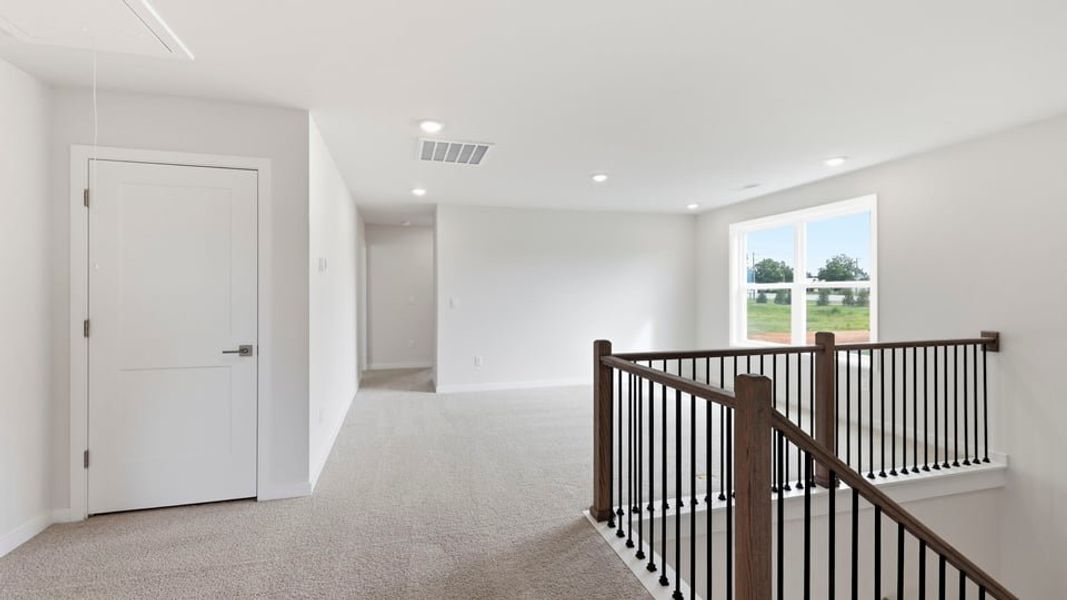 Spacious, unfurnished interior of a new home in Adams Glen, Greenville (Image 31). Spacious, unfurnished interior of a new home in Adams Glen, Greenville (Image 31).
