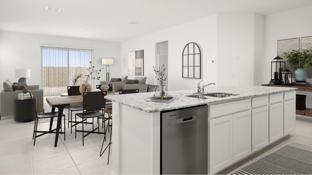 Furnished interior view inside a new home in Upper Canyon, Phoenix (Image 2). Furnished interior view inside a new home in Upper Canyon, Phoenix (Image 2).