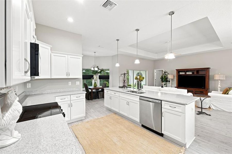Furnished interior view inside a new home in , Weeki Wachee (Image 8). Furnished interior view inside a new home in , Weeki Wachee (Image 8).