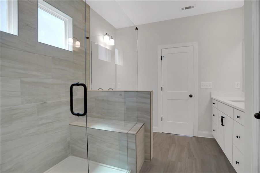 Furnished interior view inside a new home in Twin Lakes, Hoschton (Image 11).