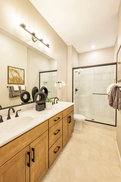 Representative furnished interior of a home built from the Hopkins Plan 3512 by Tri Pointe Homes in Terraza, San Tan Valley (Image 13).