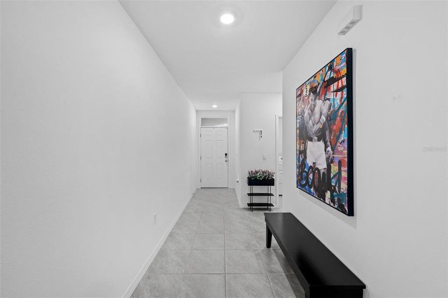 Furnished interior view inside a new home in Northwater at Two Rivers, Zephyrhills (Image 35).