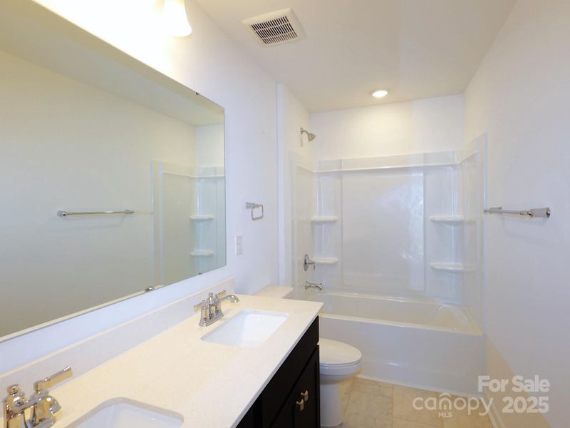 Secondary bathroom