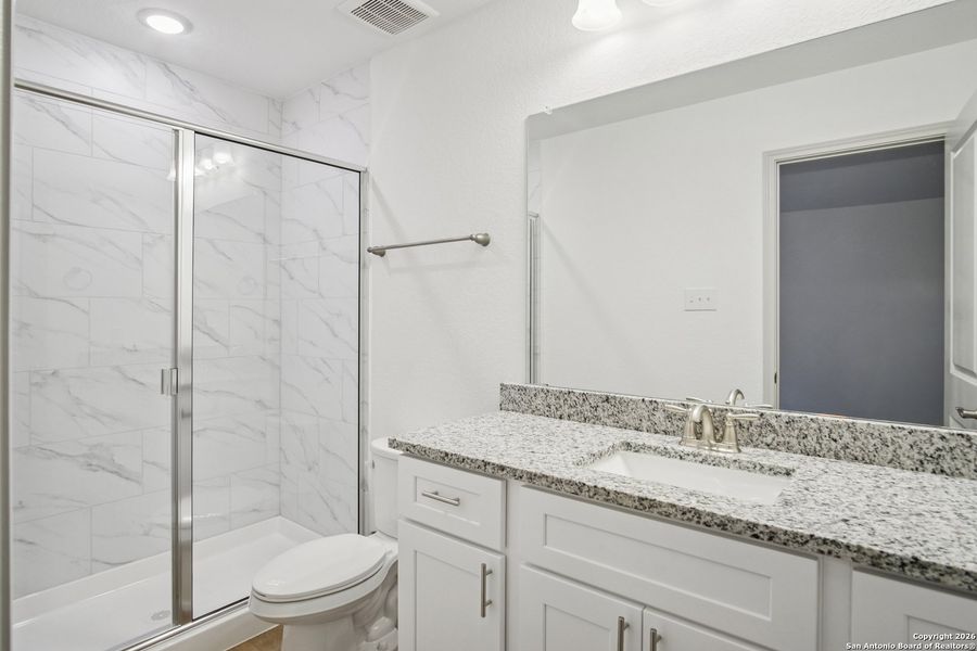 Furnished interior view inside a new home in , San Antonio (Image 5).