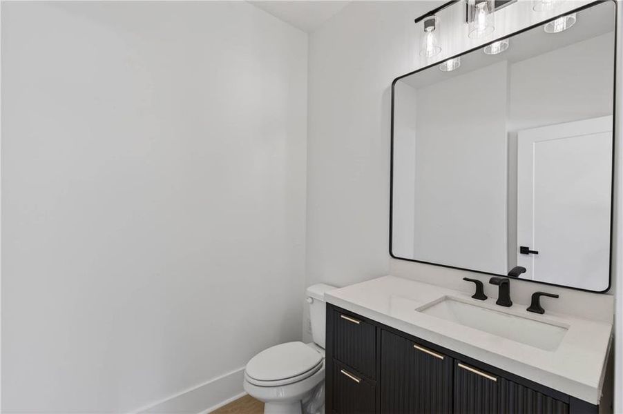 Furnished interior view inside a new home in , Marietta (Image 58).
