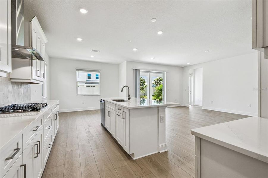 Furnished interior view inside a new home in Hawkstone, Sarasota (Image 12).