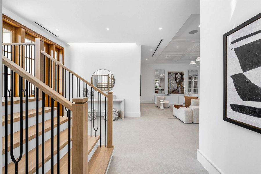 Furnished interior view inside a new home in , Delray Beach (Image 42).