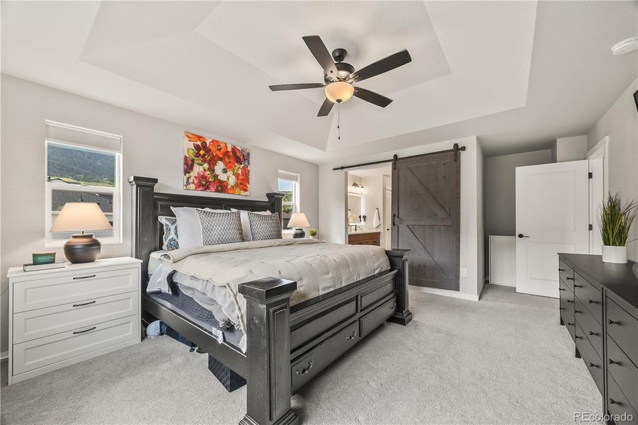 Furnished interior view inside a new home in , Monument (Image 10).