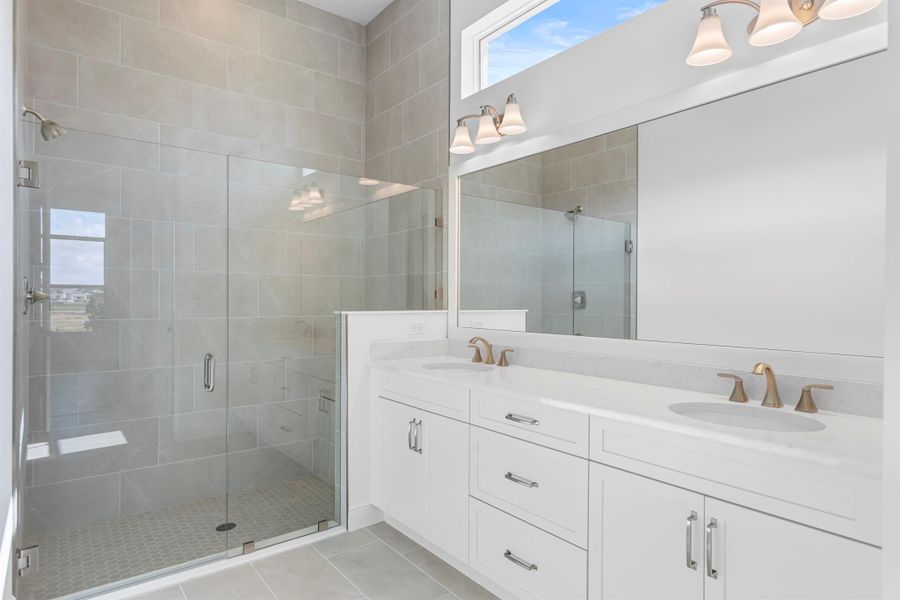 Furnished interior view inside a new home in PGA Village Verano, Port St. Lucie (Image 8).