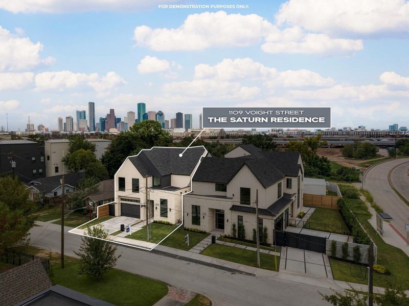 The Saturn Residence is now on the market, designed by Viarq Designers part of The Vecino Collection, where luxury meets an unmistakably Houston setting, framed by Downtown skyline views in Woodland Heights. The Saturn Residence is now on the market, designed by Viarq Designers part of The Vecino Collection, where luxury meets an unmistakably Houston setting, framed by Downtown skyline views in Woodland Heights.