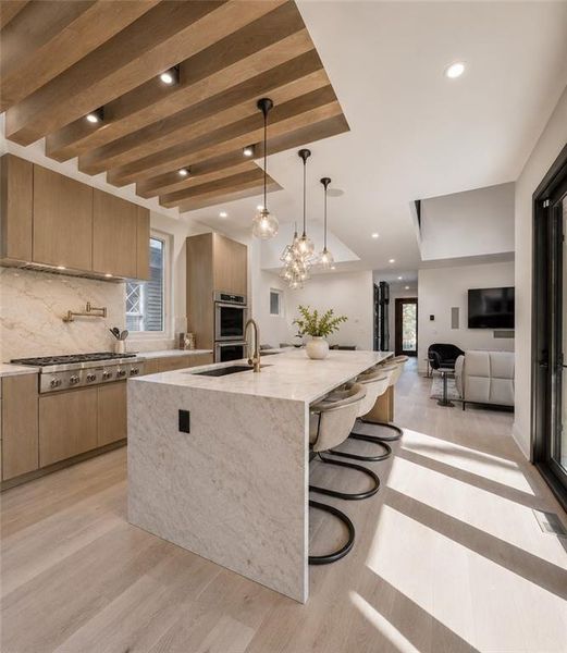 Furnished interior view inside a new home in , Atlanta (Image 7).