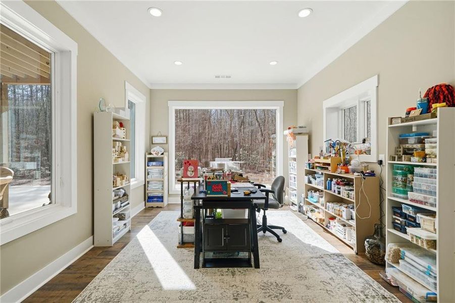 Furnished interior view inside a new home in , Dawsonville (Image 18). Furnished interior view inside a new home in , Dawsonville (Image 18).