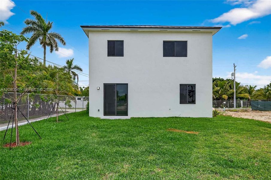 Exterior details and patio area of a home in , Homestead (Image 24).