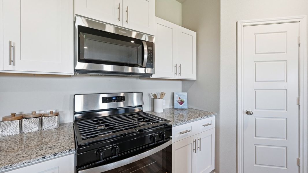 Furnished interior view inside a new home in Lonestar at Liberty Trails, Fort Worth (Image 8).