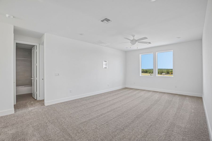 Spacious, unfurnished interior of a new home in Freedom at Anthem, Kyle (Image 24). Spacious, unfurnished interior of a new home in Freedom at Anthem, Kyle (Image 24).