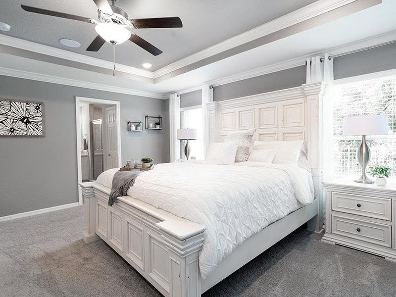 Sweet dreams await in your spacious owner`s suite.