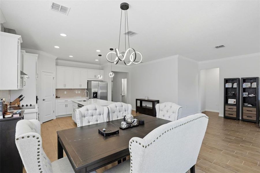 Furnished interior view inside a new home in Lakewood Park, Deland (Image 11). Furnished interior view inside a new home in Lakewood Park, Deland (Image 11).