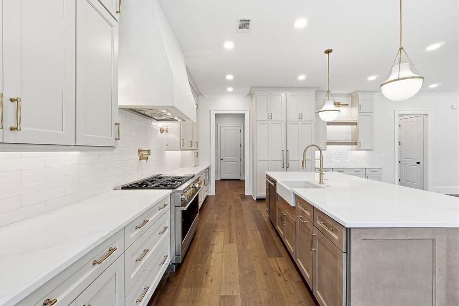Furnished interior view inside a new home in , Marietta (Image 10).