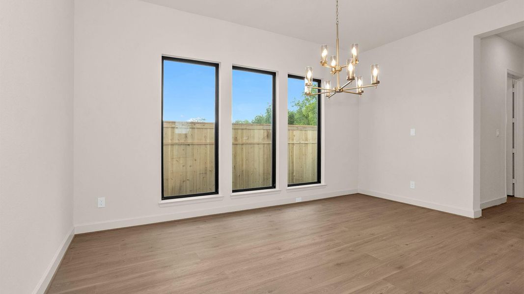 Spacious, unfurnished interior of a new home in Sienna, Missouri City (Image 5). Spacious, unfurnished interior of a new home in Sienna, Missouri City (Image 5).