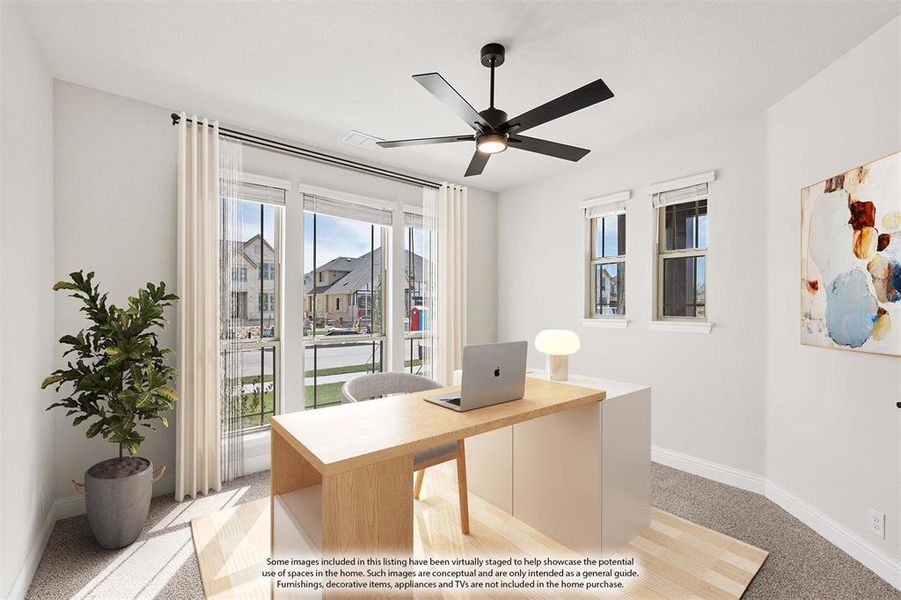 Furnished interior view inside a new home in Glenwood Meadows, Argyle (Image 17). Furnished interior view inside a new home in Glenwood Meadows, Argyle (Image 17).