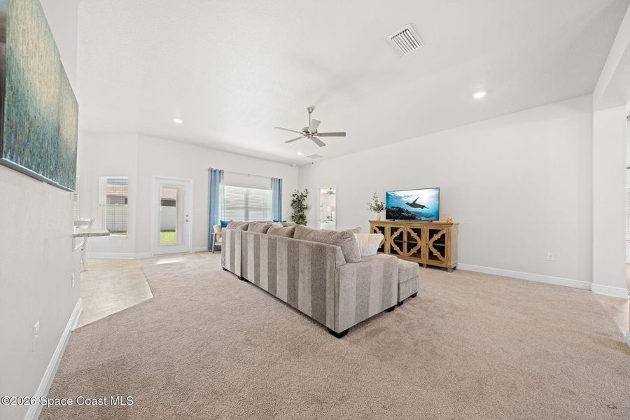Furnished interior view inside a new home in Palm Bay, Palm Bay (Image 11). Furnished interior view inside a new home in Palm Bay, Palm Bay (Image 11).