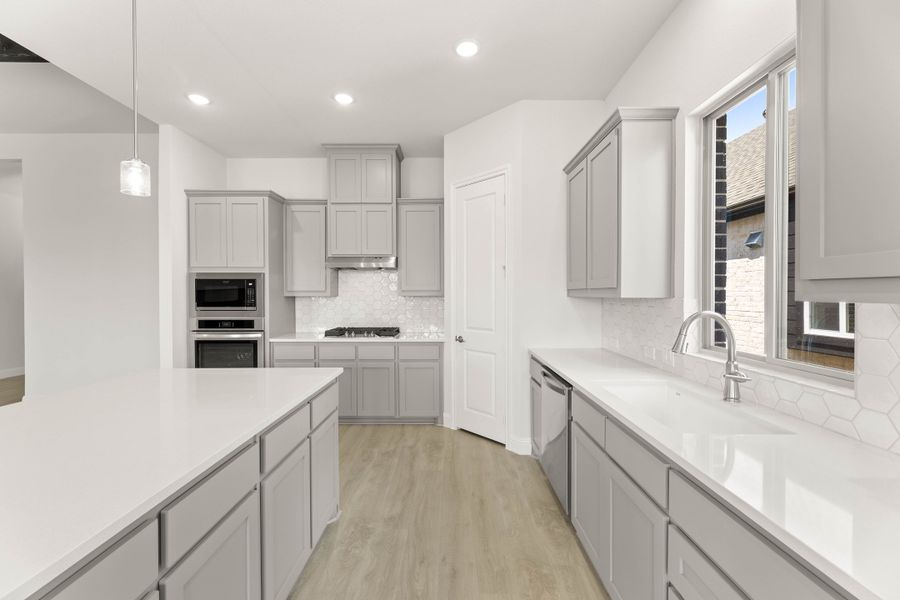 Furnished interior view inside a new home in Timberbrook, Justin (Image 8).