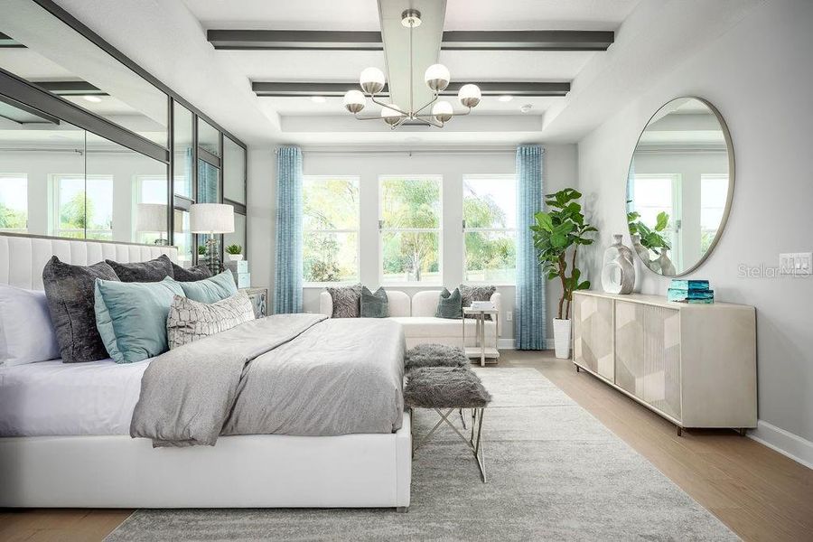 Furnished interior view inside a new home in Wolf Lake Ranch, Apopka (Image 35).