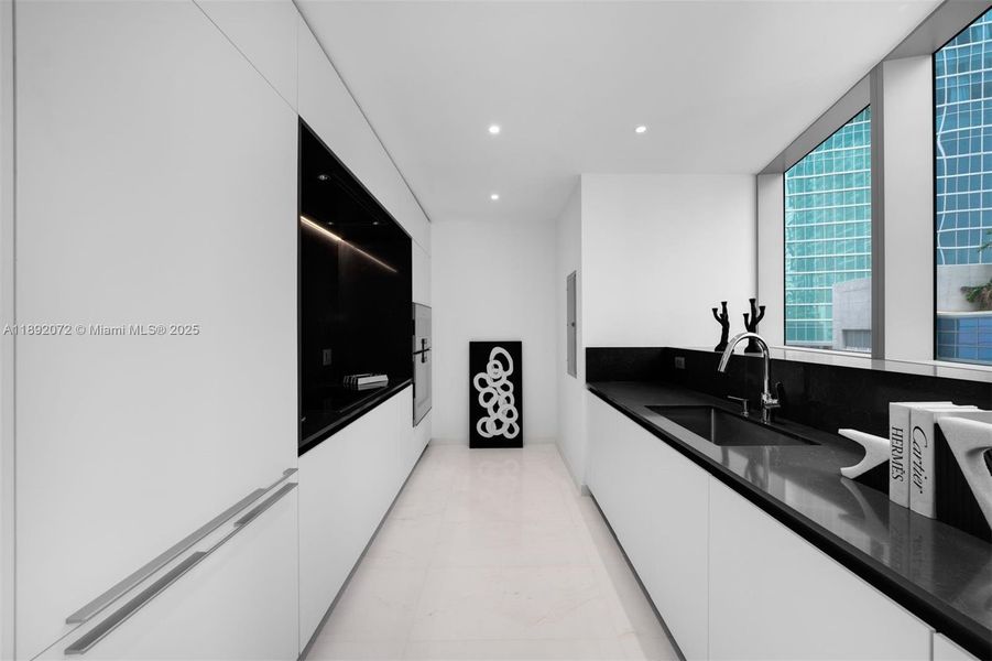Furnished interior view inside a new home in Aston Martin Residences, Miami (Image 7).