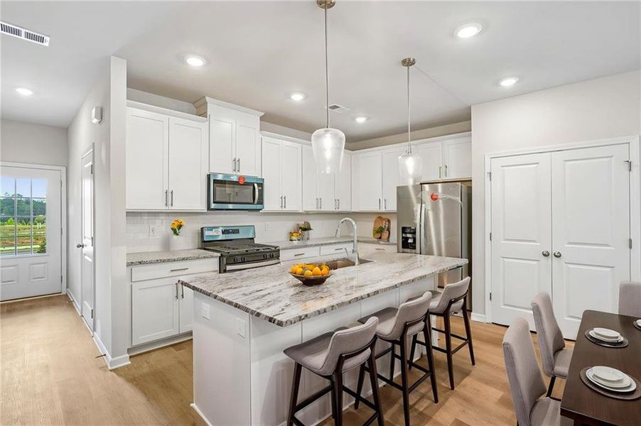 Furnished interior view inside a new home in Artisan Walk, Fairburn (Image 12).