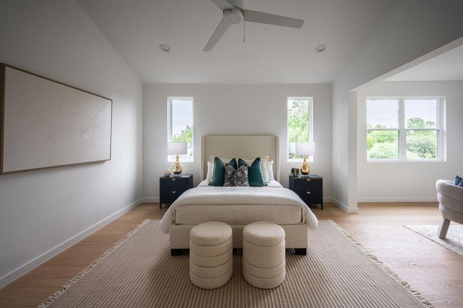 Furnished interior view inside a new home in , Dallas (Image 19).