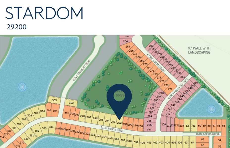 Location of this home within Del Webb Oak Creek Location of this home within Del Webb Oak Creek