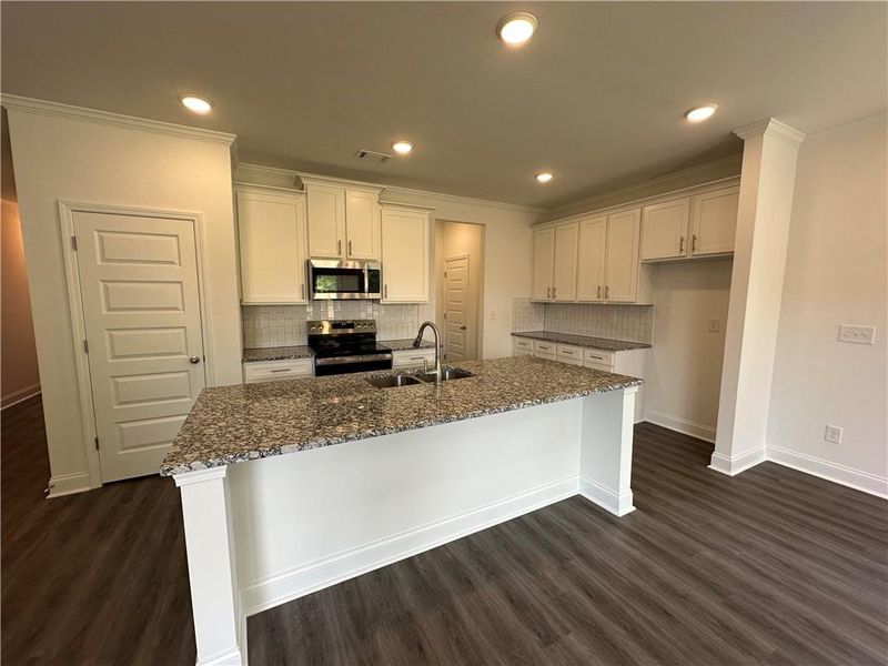 Furnished interior view inside a new home in Mulberry Summit, Flowery Branch (Image 3).