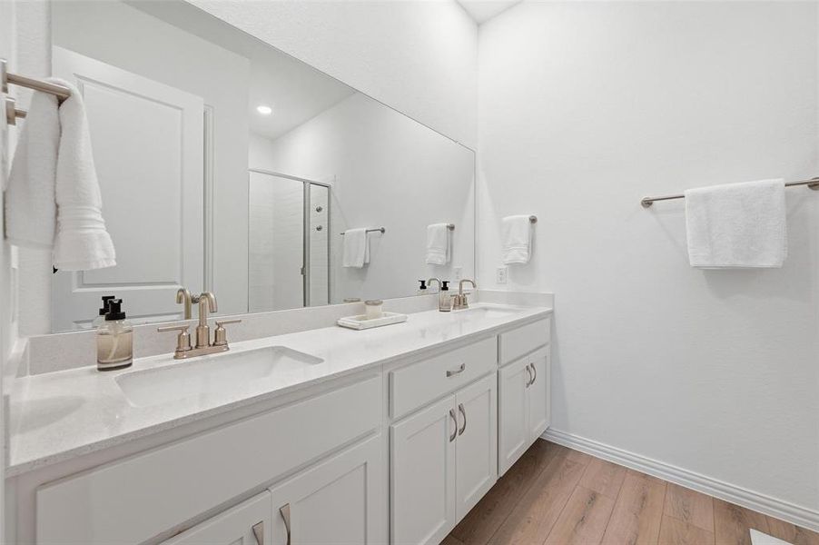 Furnished interior view inside a new home in , Mansfield (Image 12).