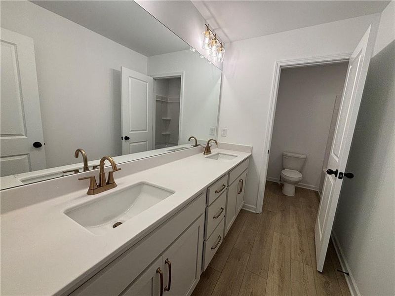 Furnished interior view inside a new home in Arbors at Richland Creek, Buford (Image 10).