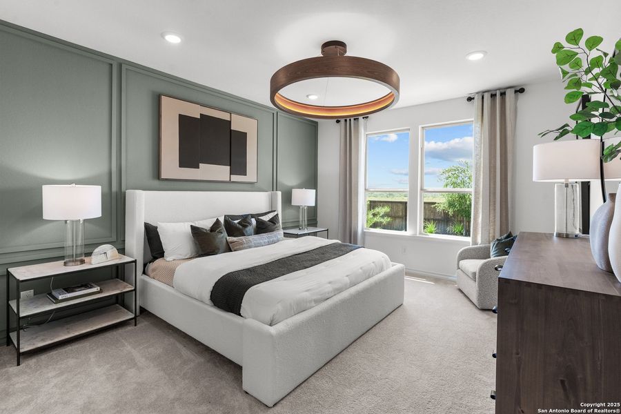 Furnished interior view inside a new home in Dove Song, Marion (Image 17).