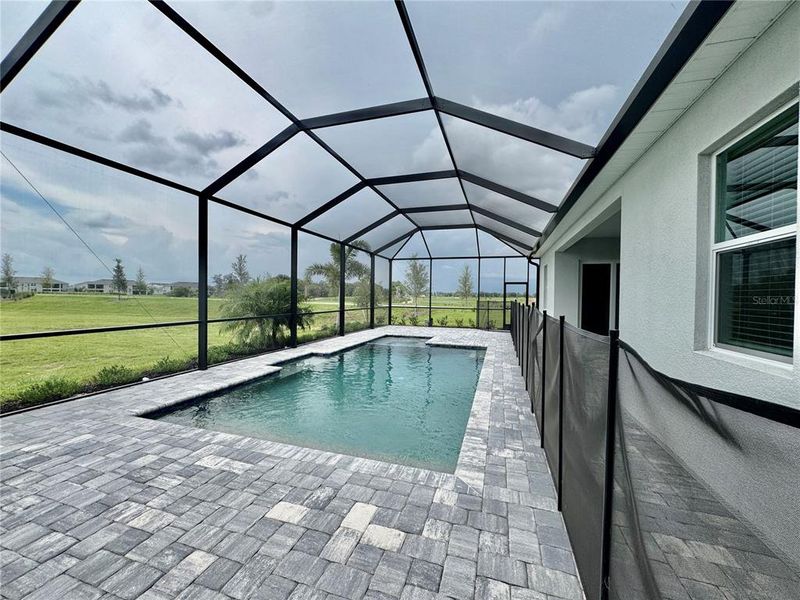 Exterior details and patio area of a home in Calusa Country Club, Lakewood Ranch (Image 2). Exterior details and patio area of a home in Calusa Country Club, Lakewood Ranch (Image 2).